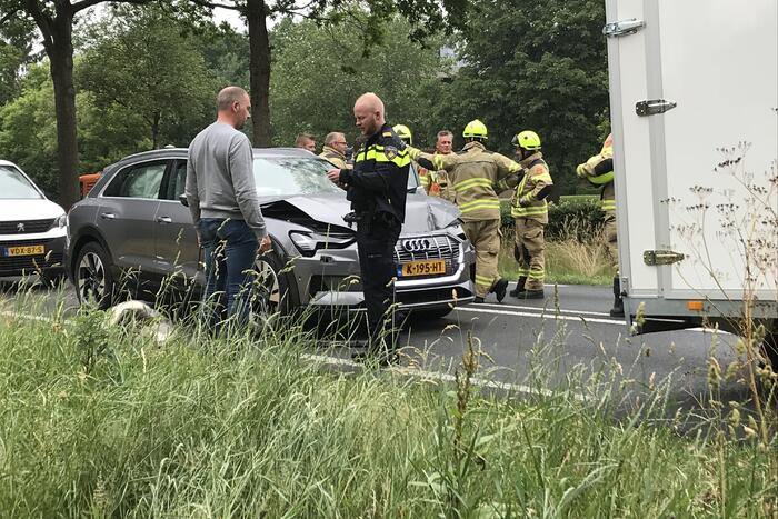 Schade bij kop-staartbotsing