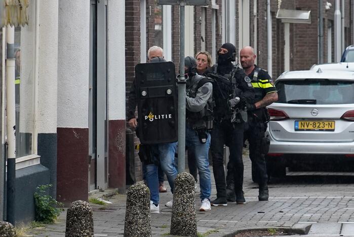 Verward persoon aangehouden door arrestatieteam
