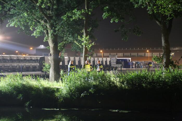 Fietser belandt in water en raakt gewond