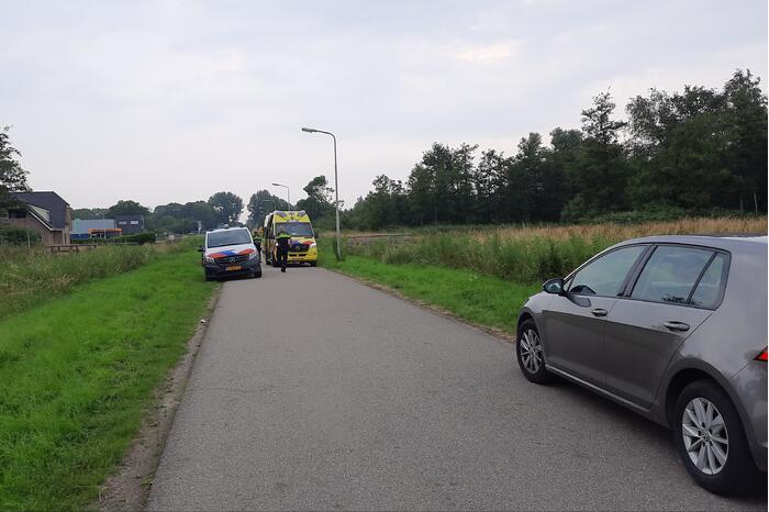 Fietser gewond na val