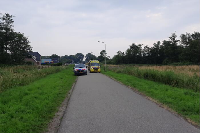Fietser gewond na val