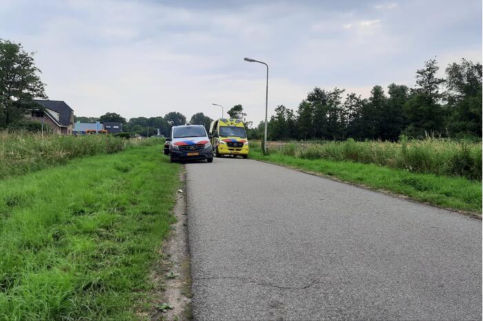 Fietser gewond na val