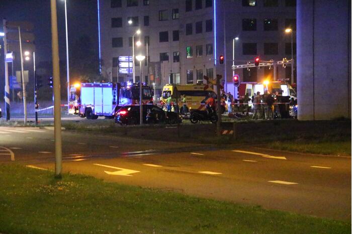 Persoon zwaargewond door ernstig ongeval