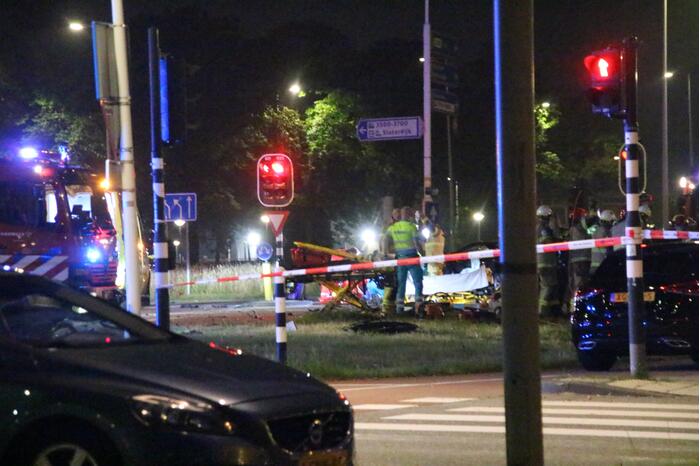 Persoon zwaargewond door ernstig ongeval