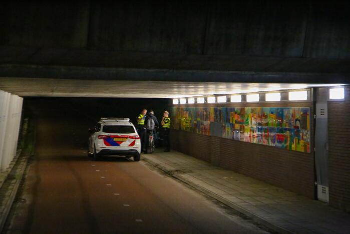 Beschonken fietser gewond door val