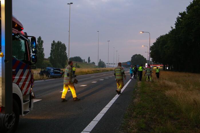 Zwangere vrouw gewond door ernstig ongeval