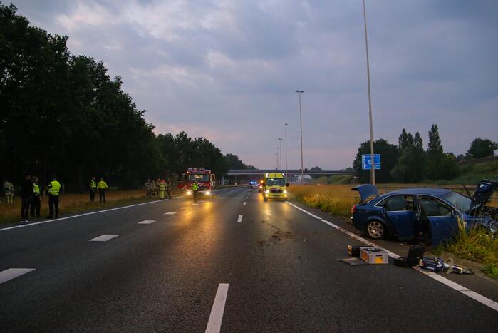 Zwangere vrouw gewond door ernstig ongeval