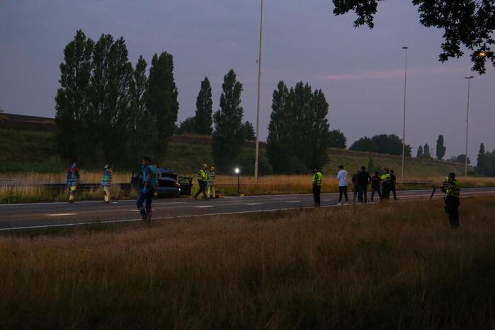 Zwangere vrouw gewond door ernstig ongeval