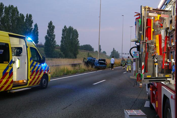 Zwangere vrouw gewond door ernstig ongeval