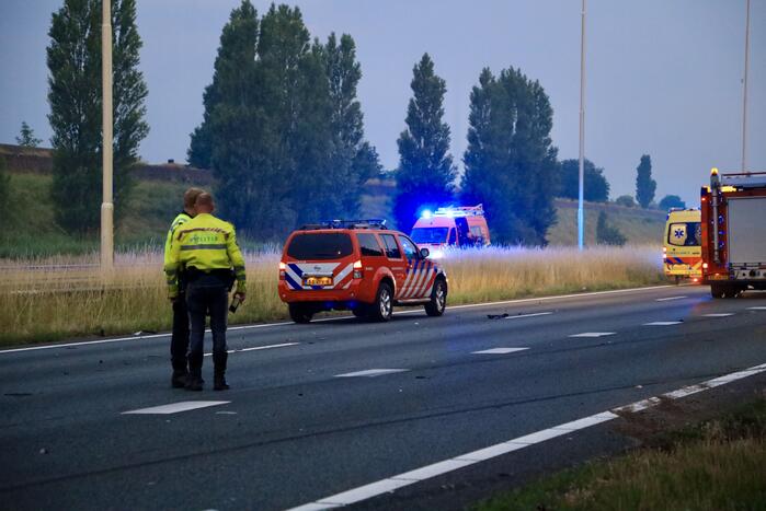 Zwangere vrouw gewond door ernstig ongeval