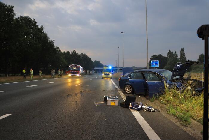 Zwangere vrouw gewond door ernstig ongeval