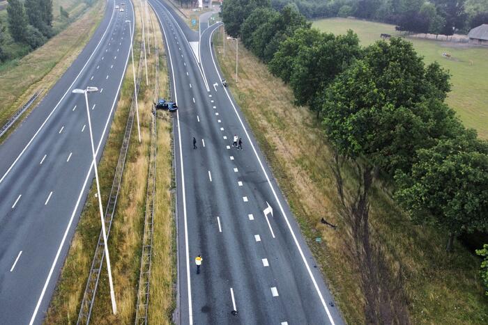 Zwangere vrouw gewond door ernstig ongeval
