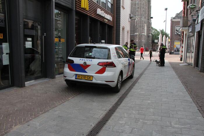 Beschonken man gewond na val