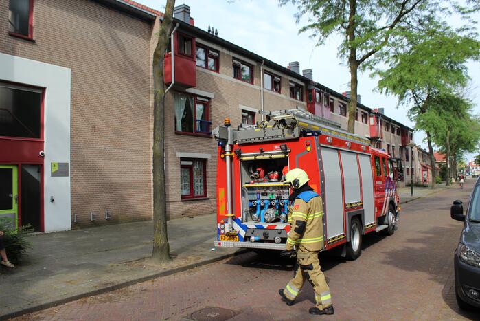 Bewoner vergeet broodjes in oven