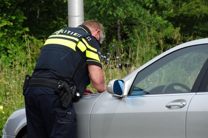 Flinke schade bij aanrijding op kruising
