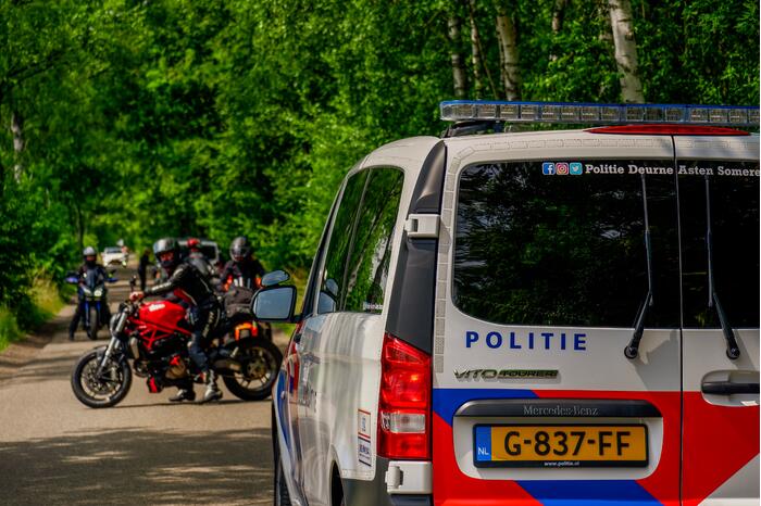Voetgangster aangereden door motorrijder