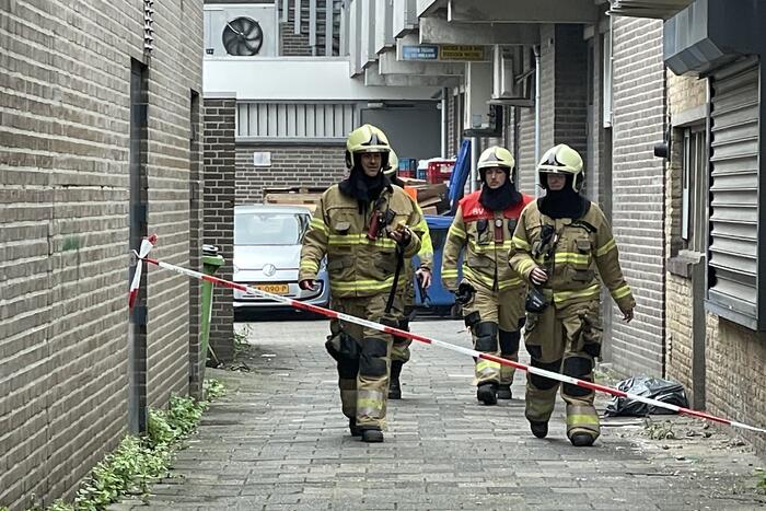 Drugslab aangetroffen in berging