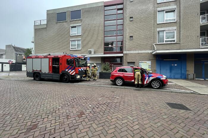 Drugslab aangetroffen in berging