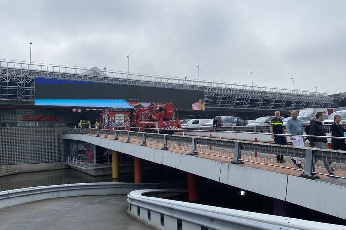 Veel rook bij brand in woonmall Alexandrium