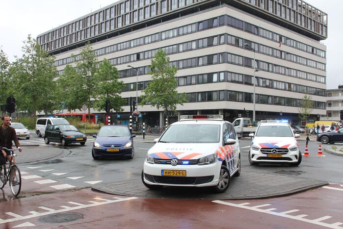 Fietsster gewond bij aanrijding