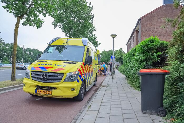 Fietsster gaat onderuit en raakt gewond