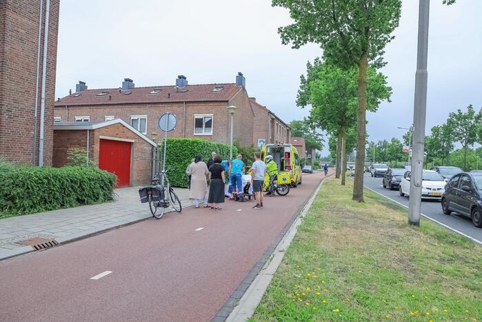 Fietsster gaat onderuit en raakt gewond