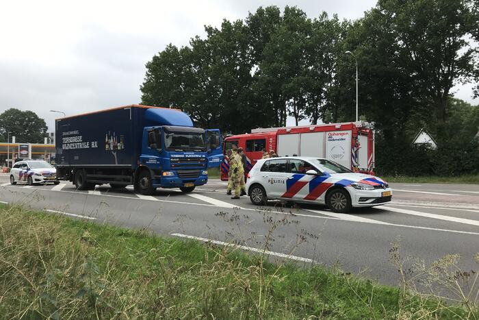 Hond overleden na aanrijding met vrachtwagen