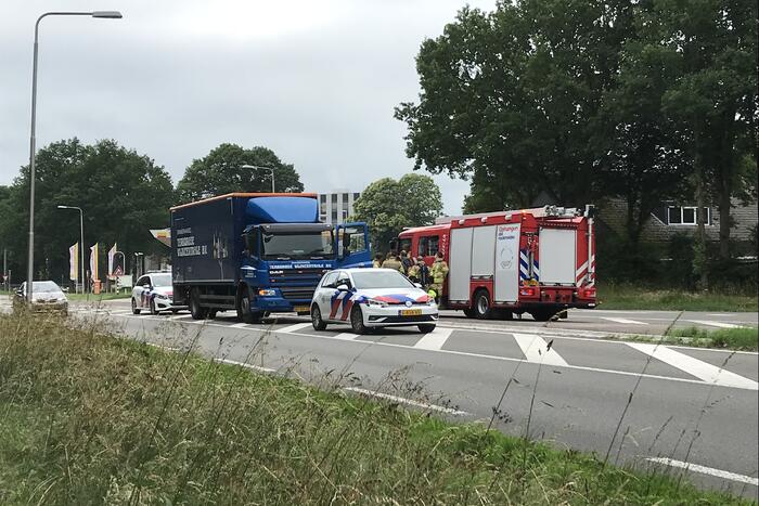 Hond overleden na aanrijding met vrachtwagen