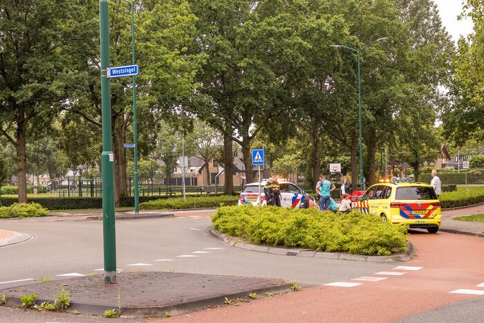 Vrouw gewond tijdens oversteken