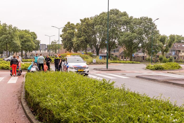 Vrouw gewond tijdens oversteken