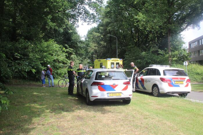 Fietser gewond bij verkeersongeval met auto