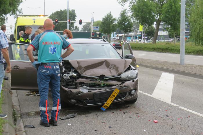 Drie voertuigen betrokken bij ongeval