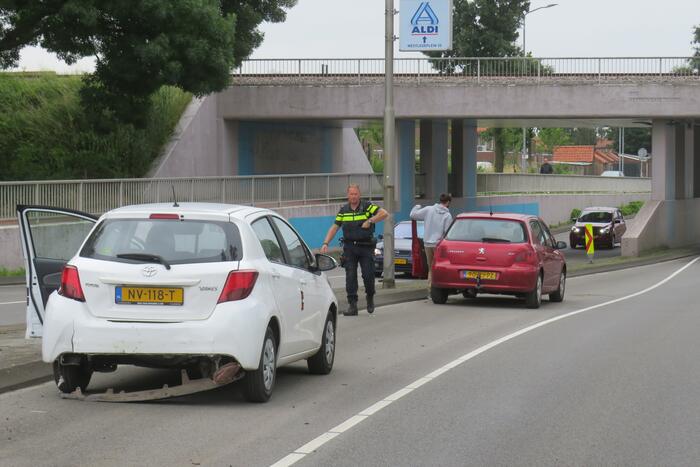 Drie voertuigen betrokken bij ongeval