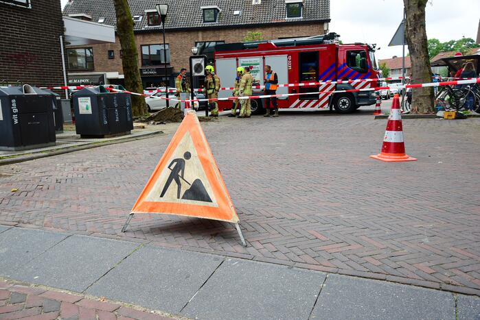 Stratenmakers veroorzaken gaslekkage