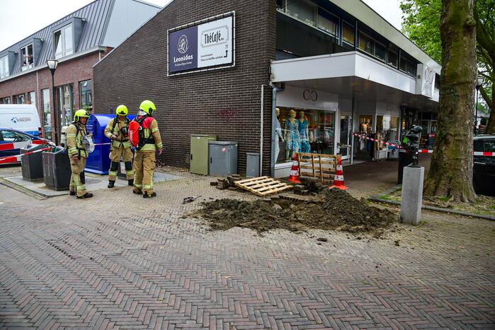 Stratenmakers veroorzaken gaslekkage