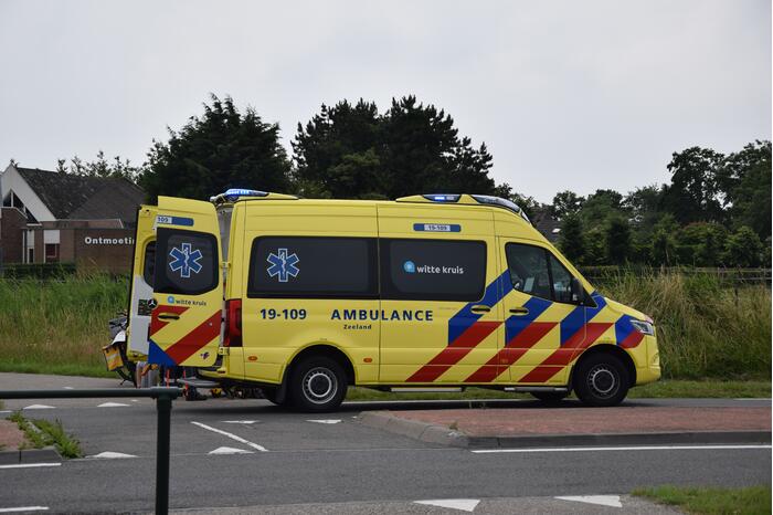 Wielrenner gewond bij eenzijdig ongeval op oversteekplaats