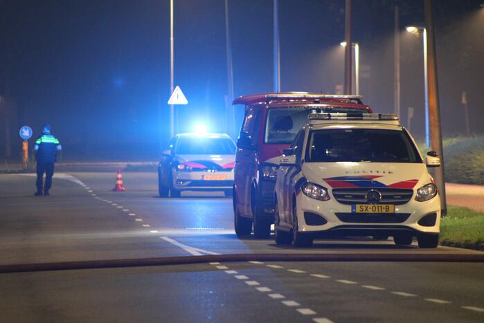 Veel rookontwikkeling bij brand in bedrijfspand