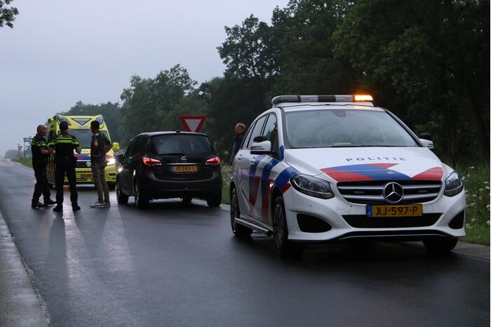 Persoon gewond na te water raken met scooter