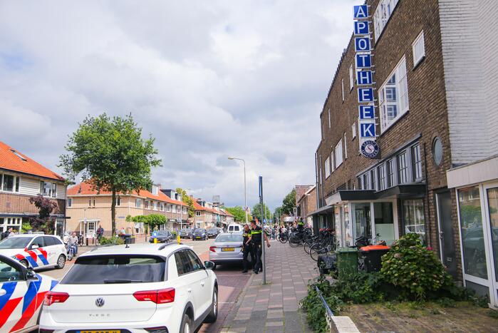 Politie ingezet bij apotheek voor man met verward gedrag