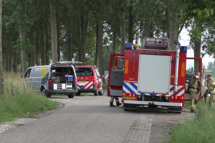 Brandweer ingezet voor gaslucht door werkzaamheden