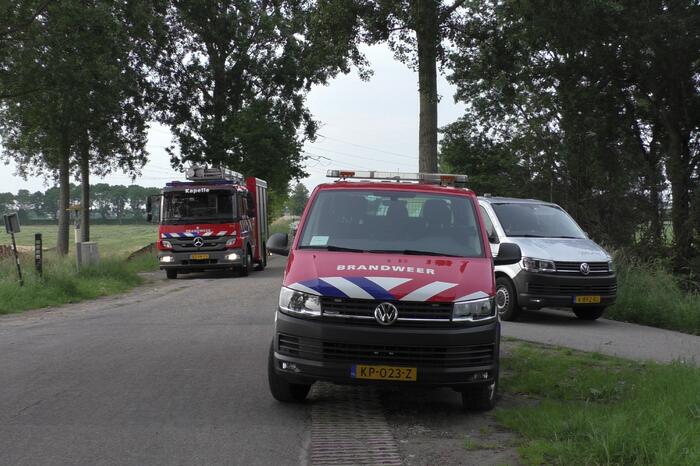 Brandweer ingezet voor gaslucht door werkzaamheden
