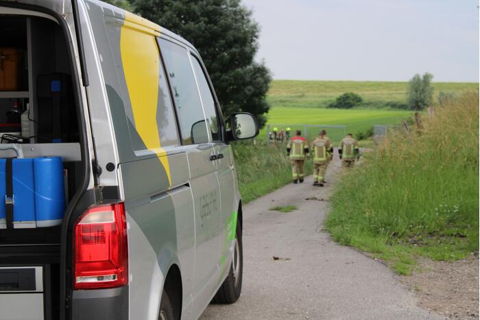 Brandweer ingezet voor gaslucht door werkzaamheden
