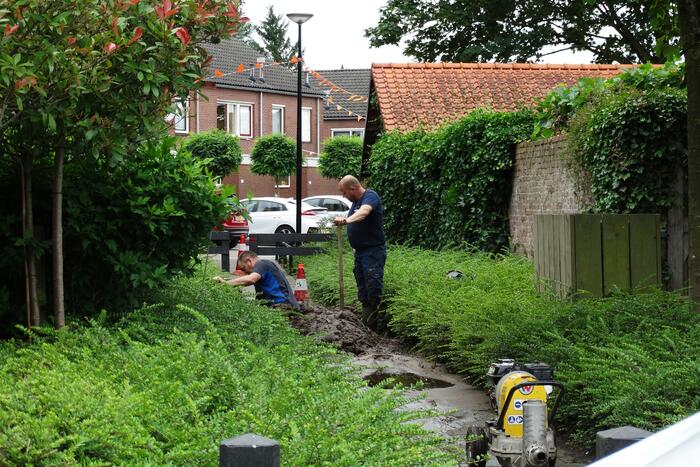Wederom waterlekkage in dezelfde straat