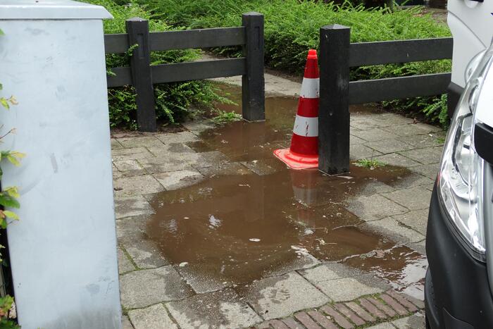 Wederom waterlekkage in dezelfde straat