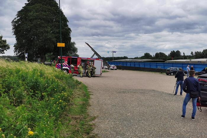 Zoekactie naar hond in Rijn