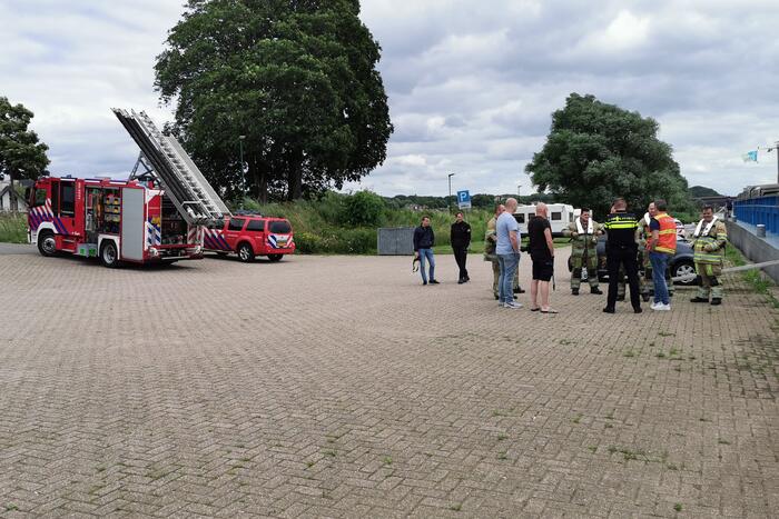 Zoekactie naar hond in Rijn