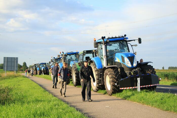 Boeren maken zich klaar voor boerenprotest