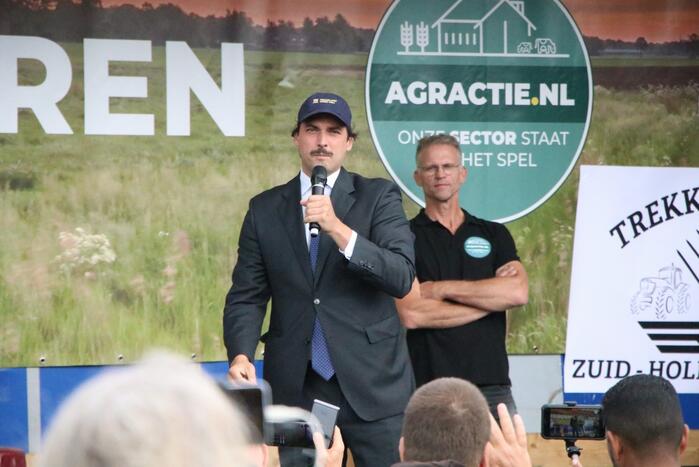 Eerste boeren arriveren op demonstratieterrein
