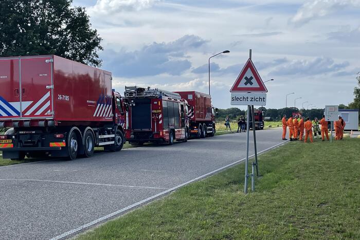 Speciaal brandweerteam ingezet voor incident bij Movianto