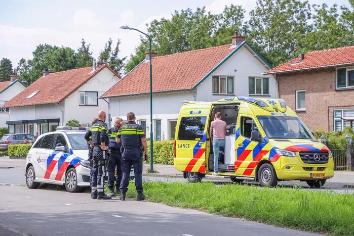 Fietser geschept op oversteekplaats